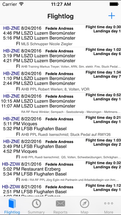 ROTAIR FlightLog screenshot-0