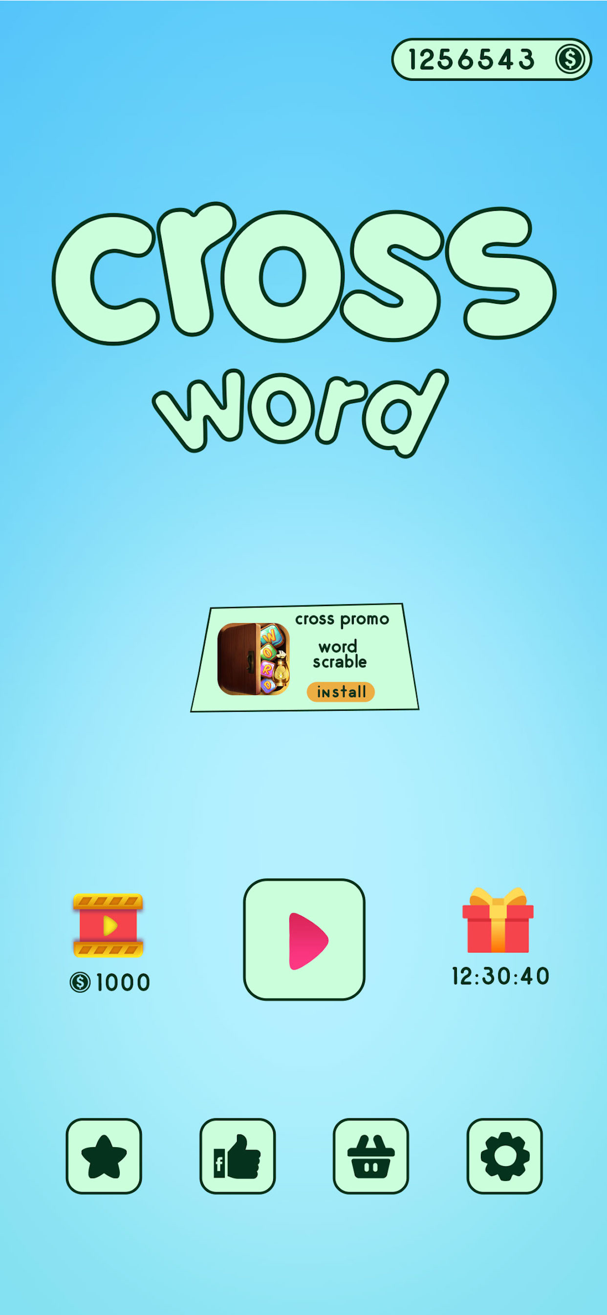 Cross Word Puzzle Master Fill
