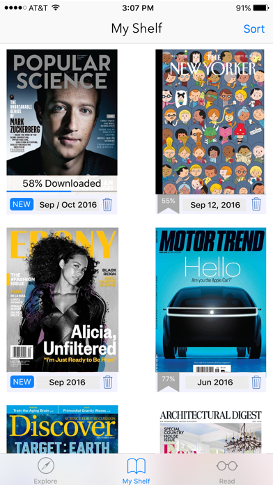 Flipster – Digital Magazines Screenshot