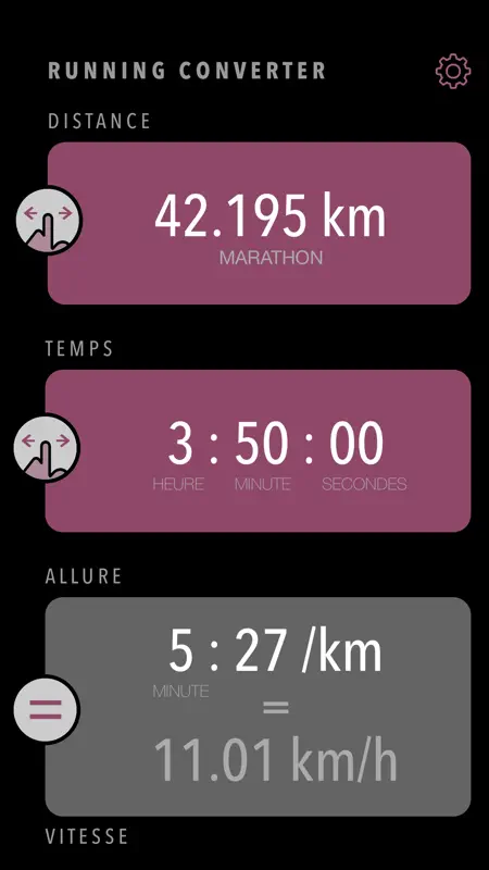 Convertisseur Running screenshot 1 of 2