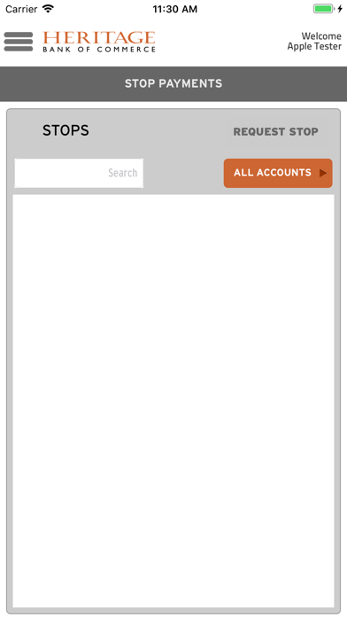 Heritage Bank of Commerce Screenshot