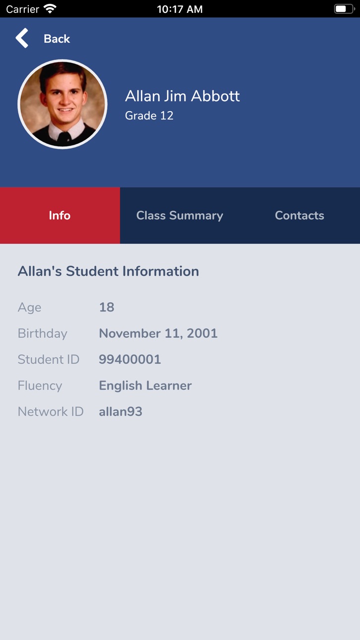 iPhone screenshot