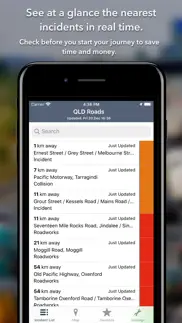 queensland roads iphone screenshot 3