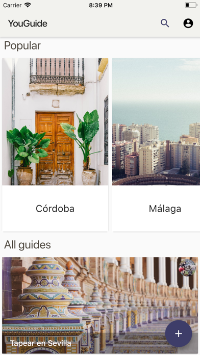 YouGuide app screenshot