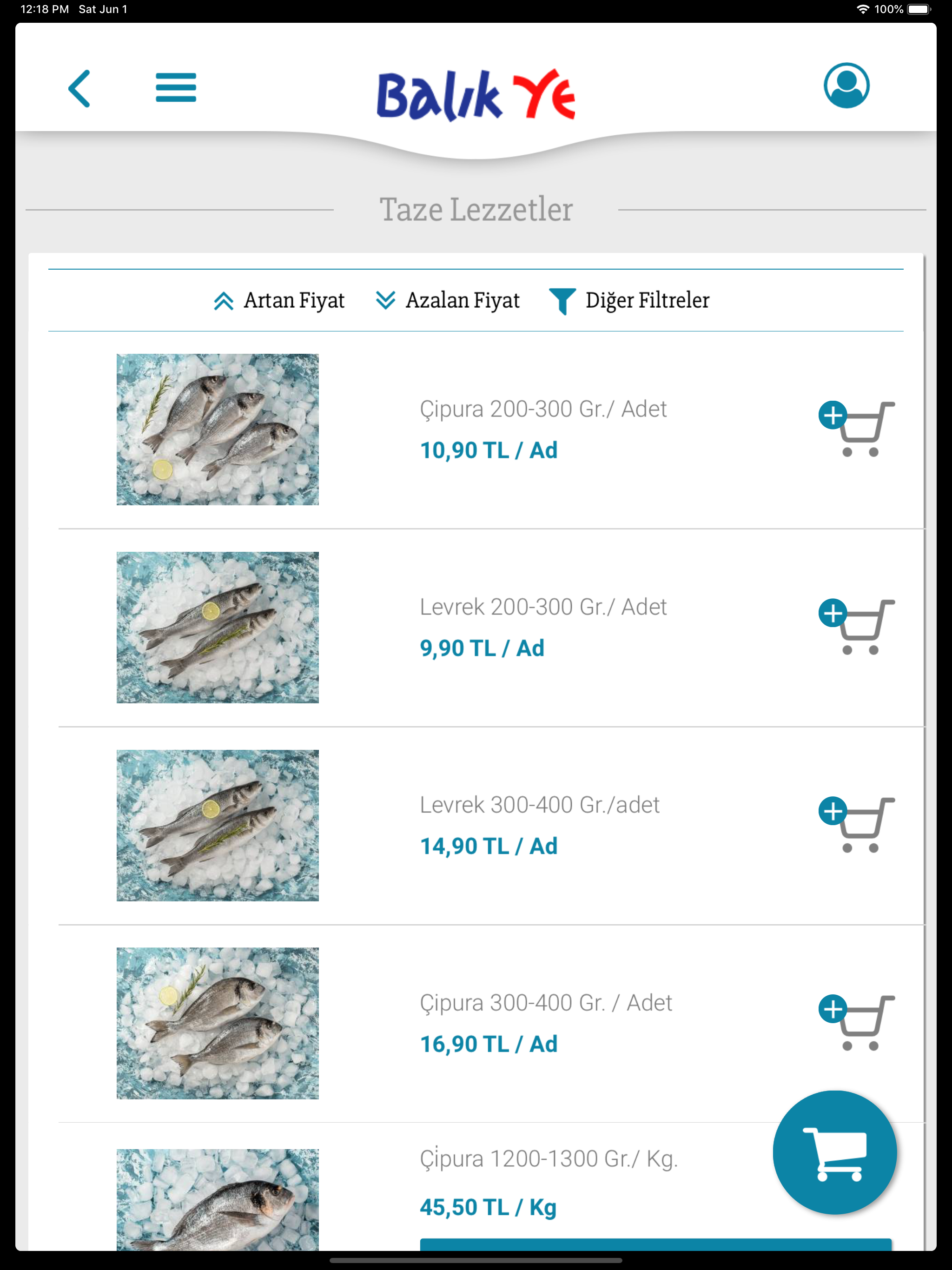 BalıkYe - Online Balık Marketi screenshot 9