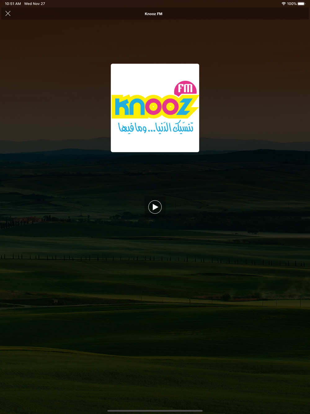 Knooz FM - إذاعة كنوز إف إم Free Download App for iPhone - STEPrimo.com