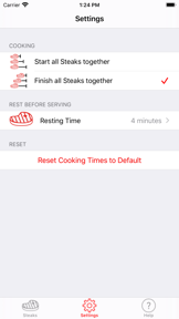 Steak Timer Pro screenshot