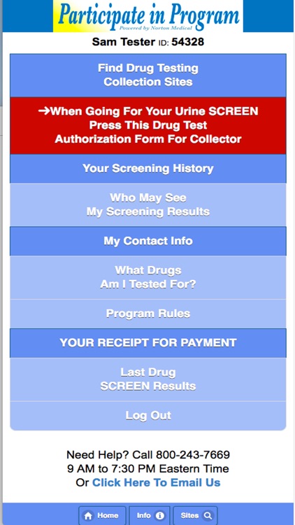 Participate In Program