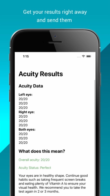OcularCheck: Acuity Exam screenshot-3