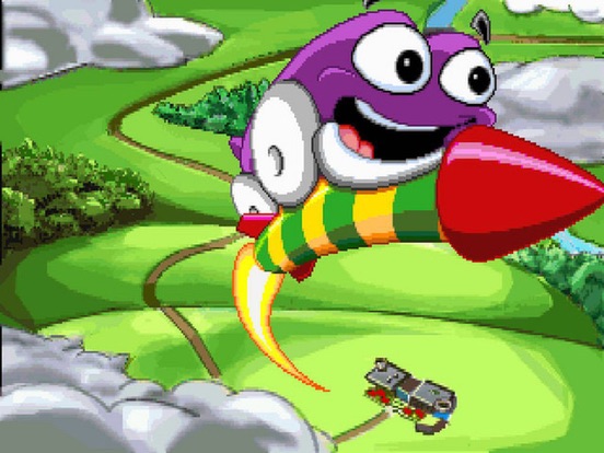 Putt-Putt Goes to the Moon iPad app afbeelding 4