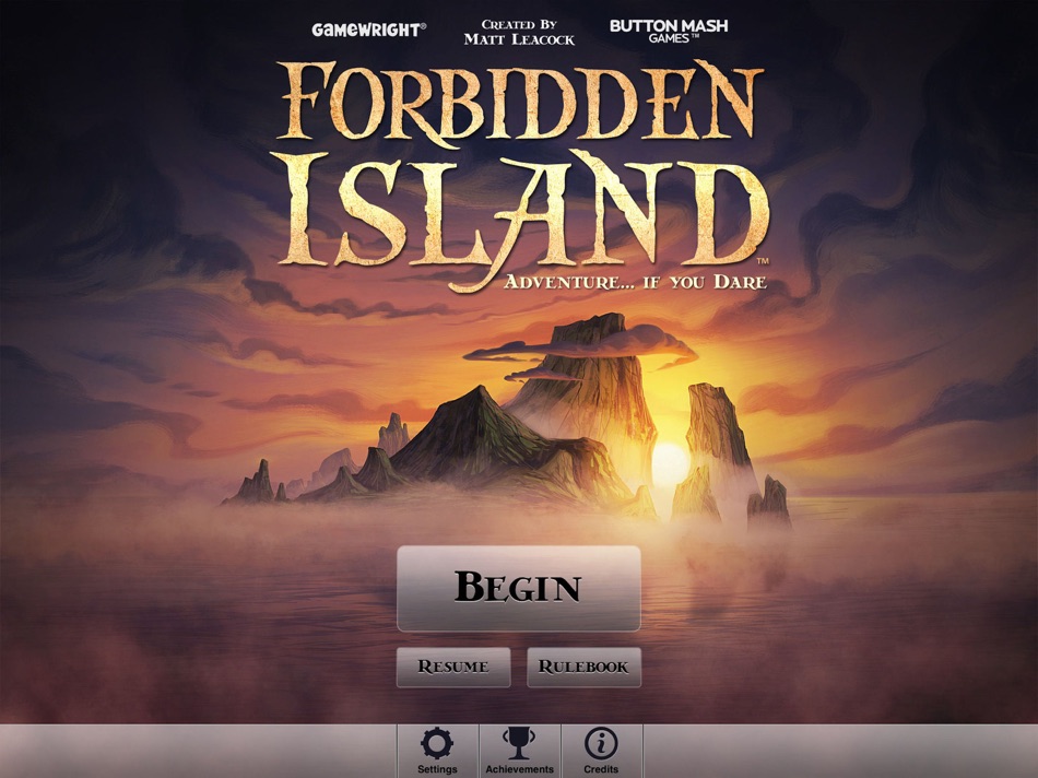 #1. Forbidden Island (iOS) 由: Button Mash Games Inc.