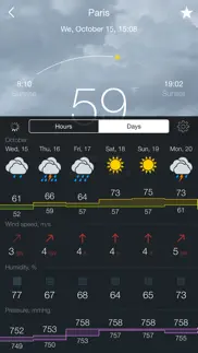 gismeteo iphone screenshot 3