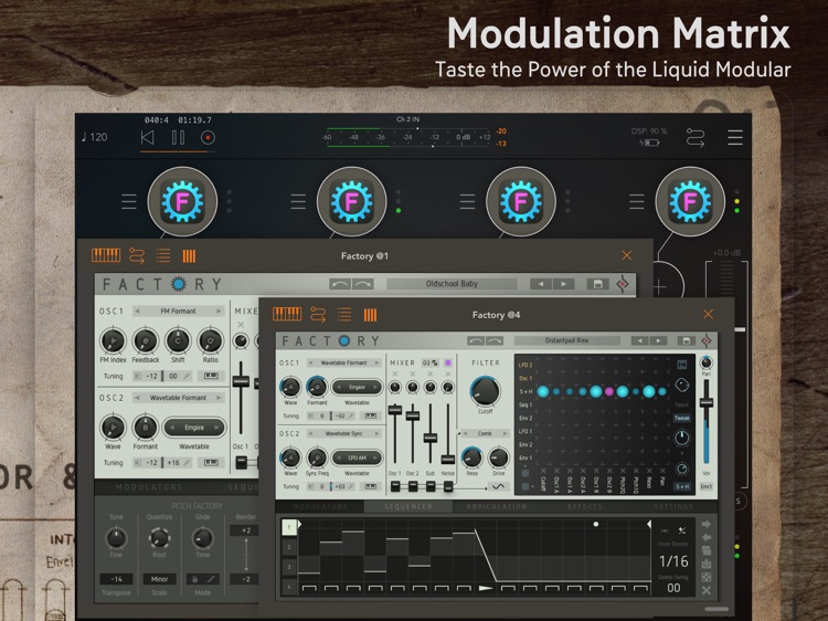 Factory - Modular Synthesizer screenshot-4