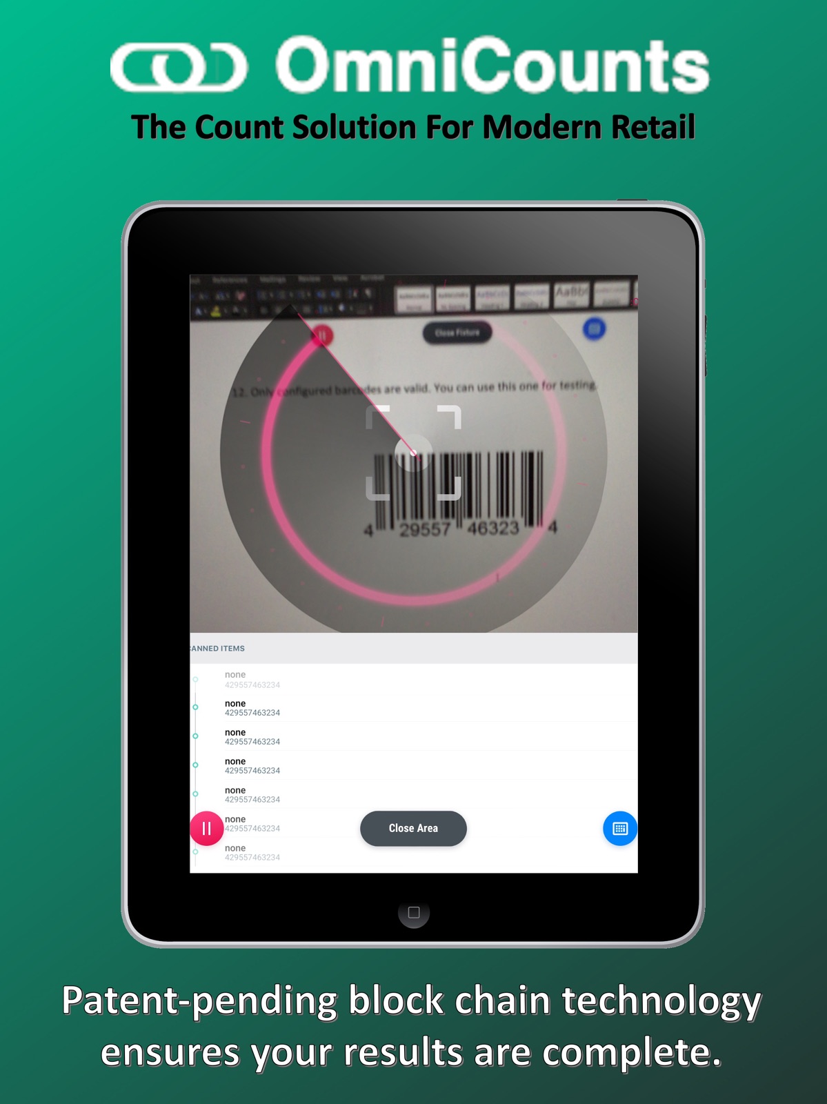 OmniCounts ipad screenshot 3