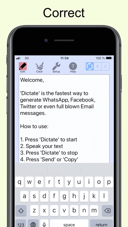 Dictate Pro - Speech to text screenshot-3