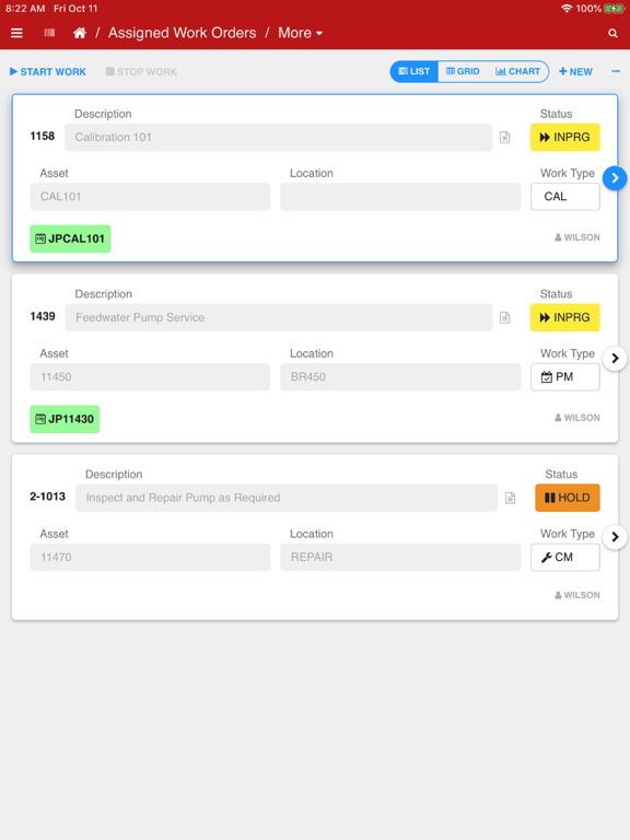Screenshot #5 pour Prometheus Mobile for Maximo