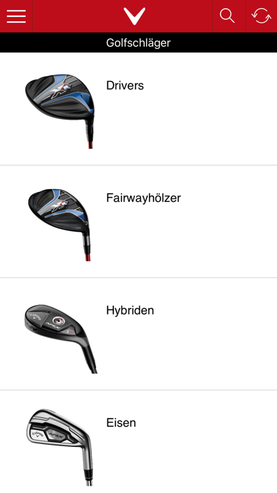 Callaway Golf Flipbook Screenshot