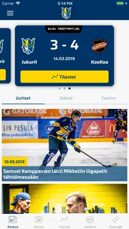 Game screenshot Mikkelin Jukurit mod apk