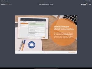 WISO steuer:App 2019 screenshot #2 for iPad