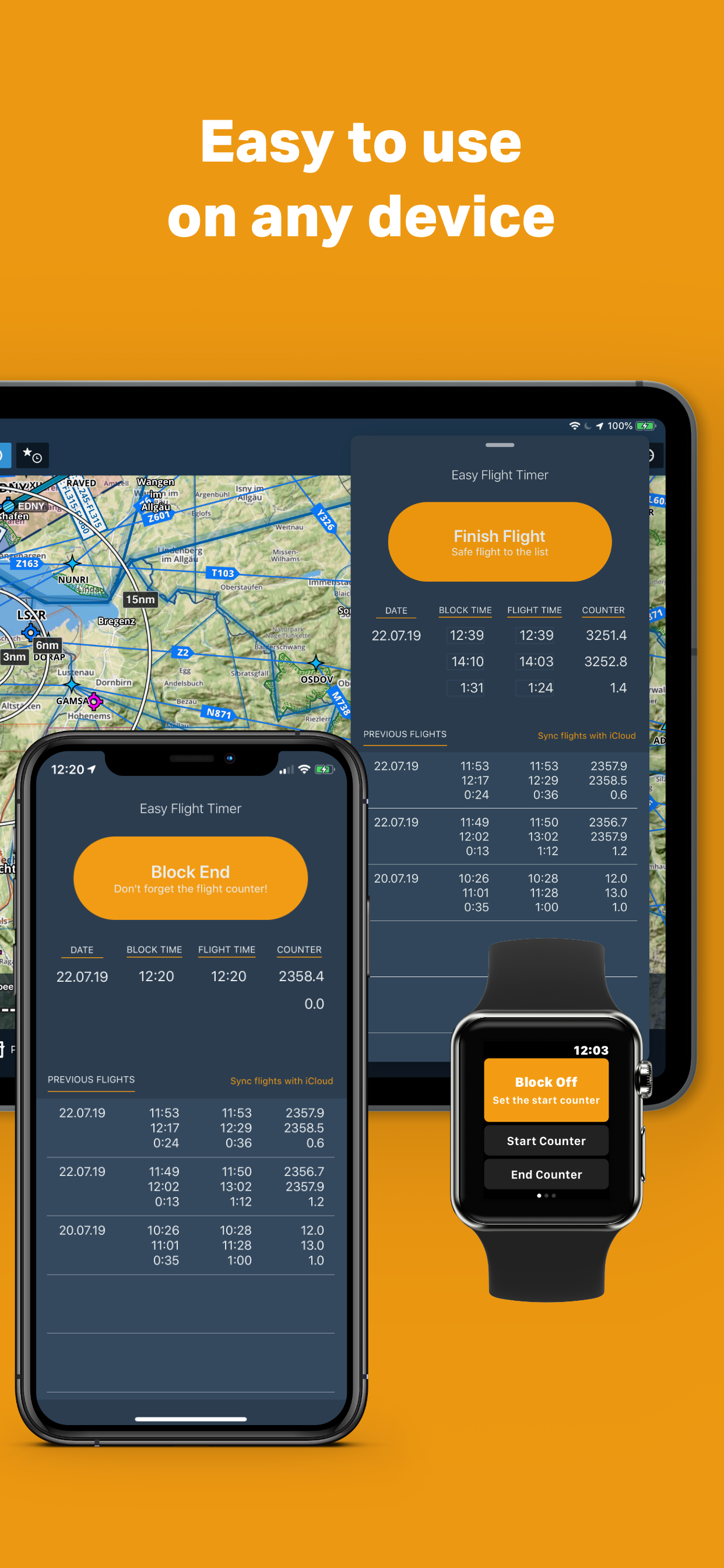 Easy Flight Timer