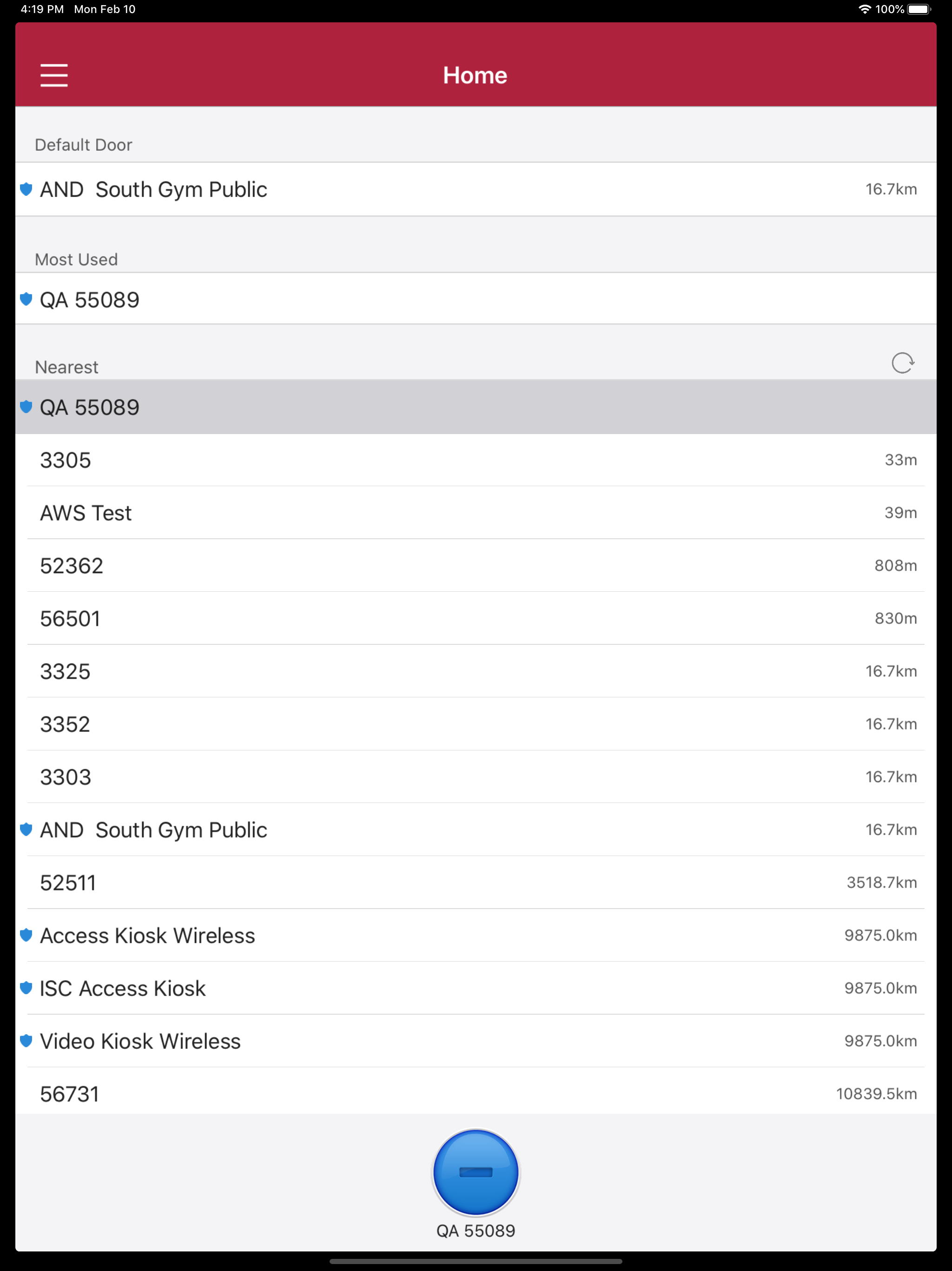Mobile Credential