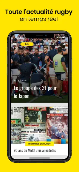 Game screenshot Midi Olympique – L’actu rugby mod apk