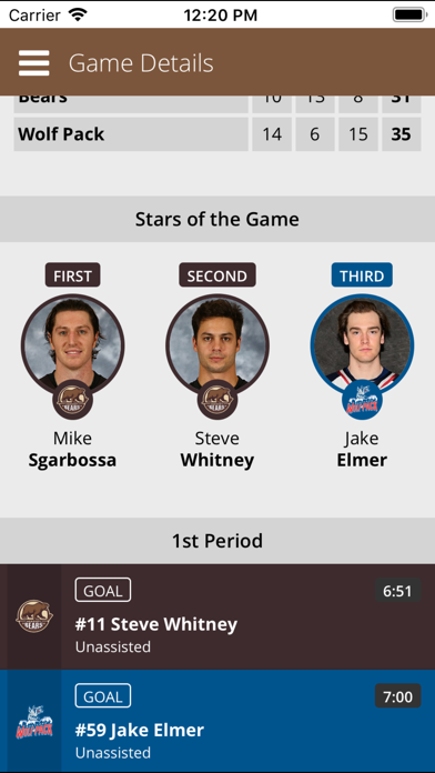 Hershey Bears Screenshot