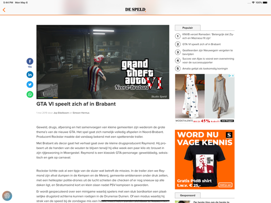 De Speld iPad app afbeelding 2