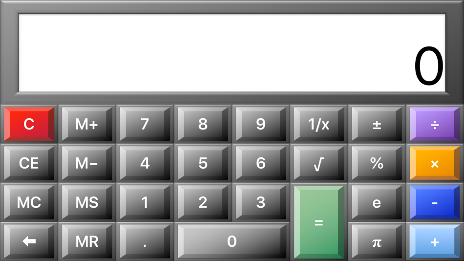 #2. Just A Calc (iOS) Podle: Tom Doherty