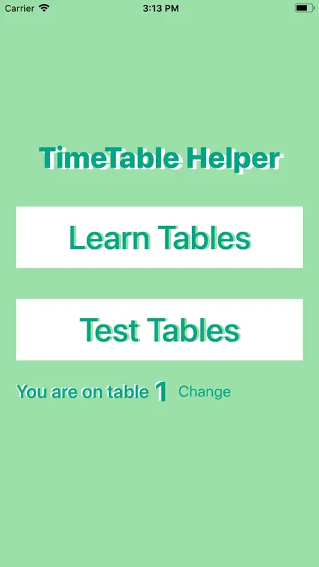 TimeTable Helper