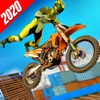 Tricky Bike Stunt Racing Game