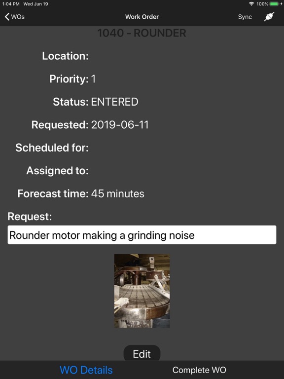Screenshot #6 pour CAMS Preventive Maintenance