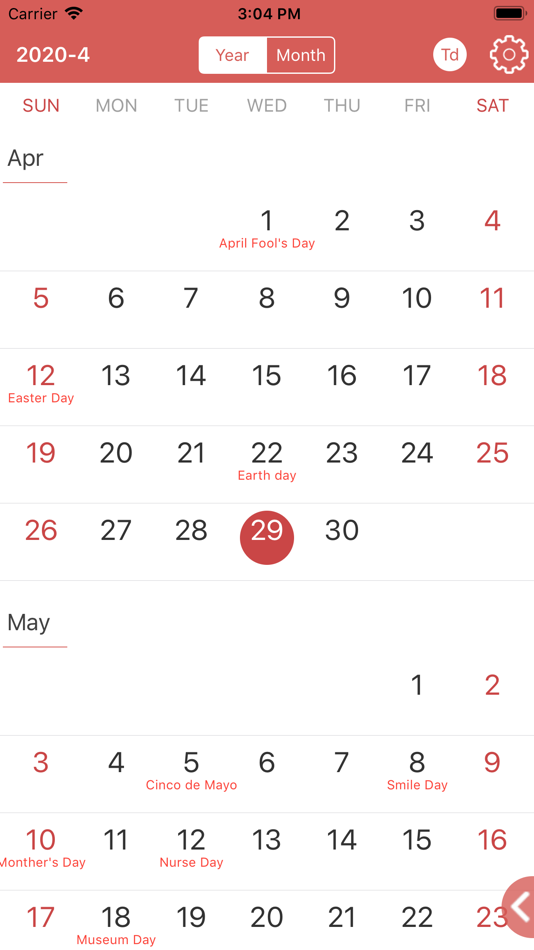 Calendar Planner - Reminder - 3.1.1 - (iOS)