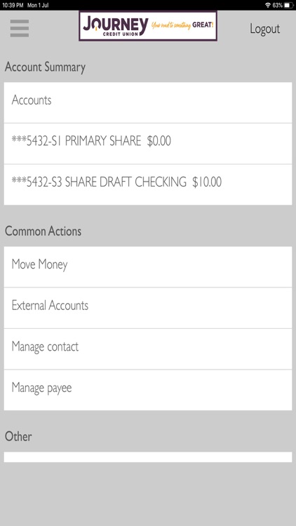 Journey Credit Union