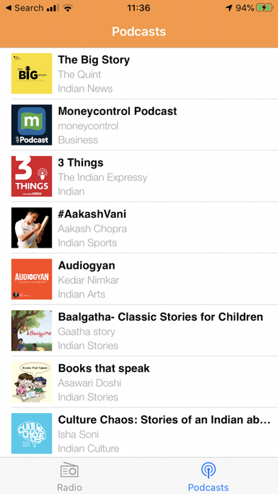 Indian Desi RADIO & Podcasts screenshot 3