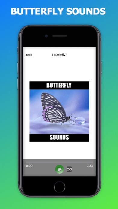 Screenshot #1 pour Butterfly Sound Effects!