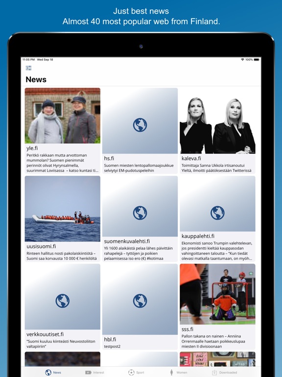 Screenshot #4 pour Uutiset fi