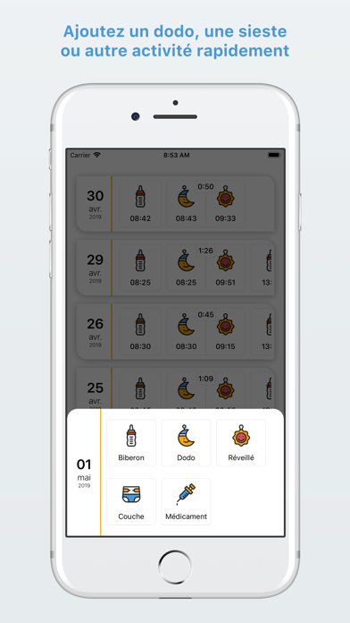 Screenshot #2 pour Babylogbook