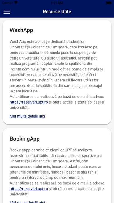 Student UPT Screenshot