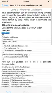 tutorial for java se 9 iphone screenshot 2