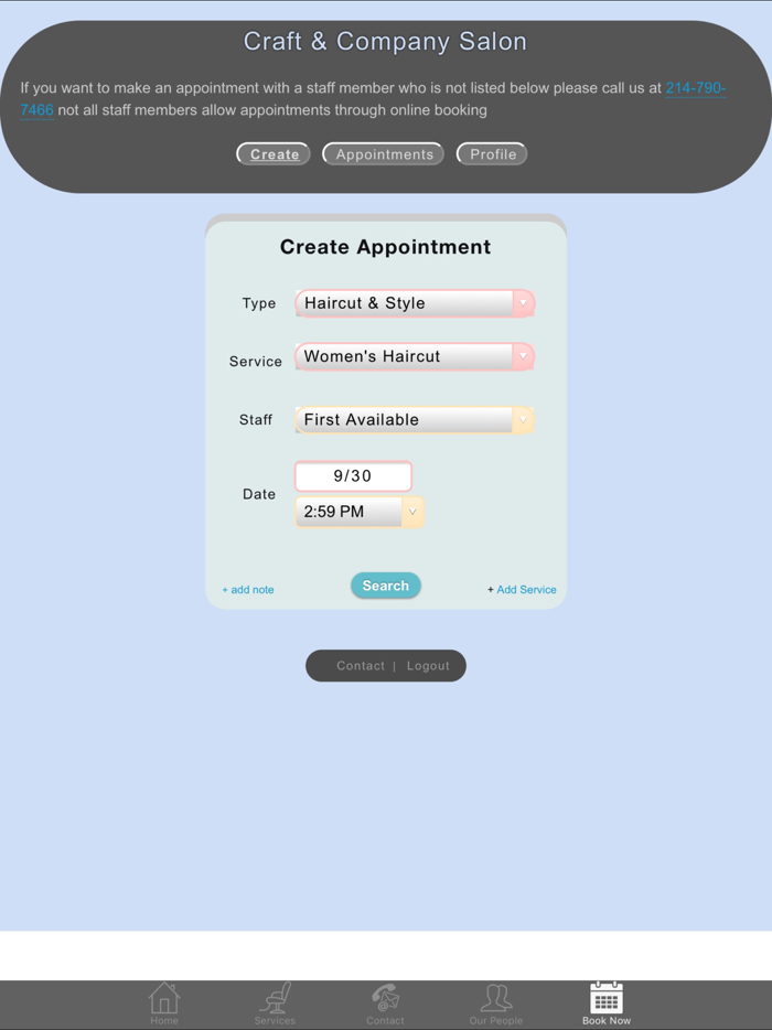 Craft and Company Salon