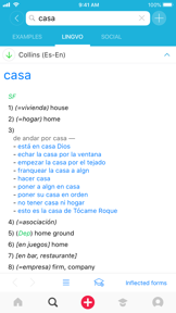 Language Live Dictionary screenshot