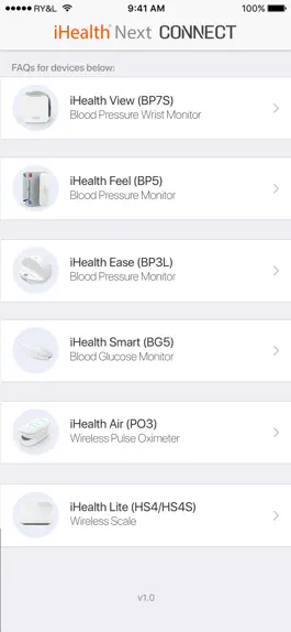Game screenshot Connect App for iHealth Next hack
