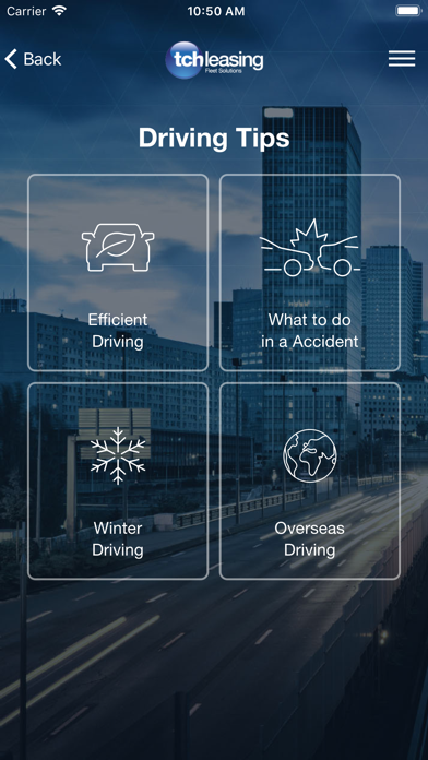 TCH Leasing - Driver Screenshot