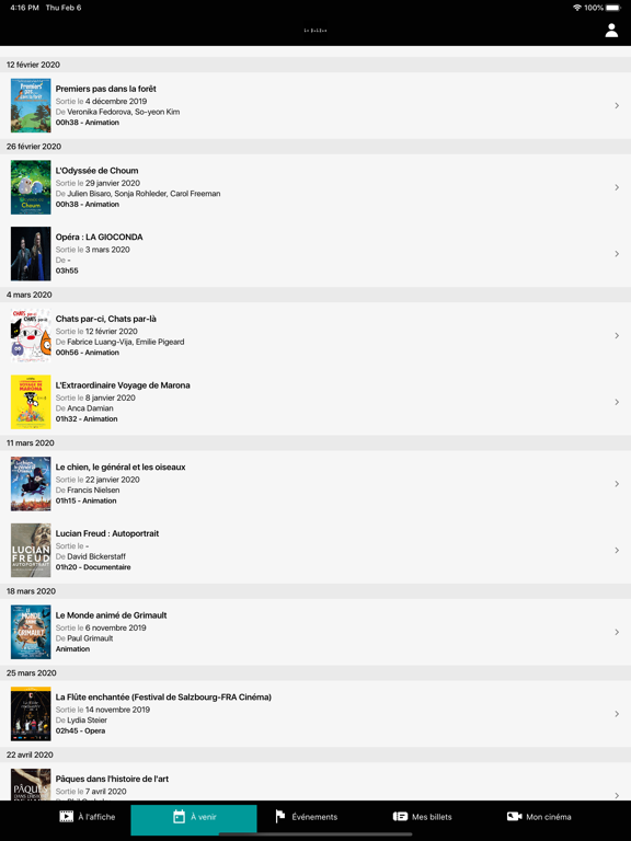 Le Balzac iPad screenshot 4 - Entertainment app