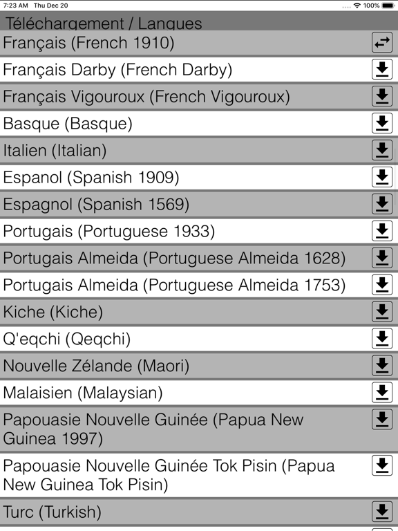 Screenshot #6 pour Sainte Bible + Audio