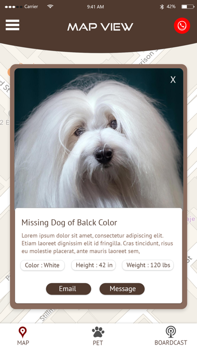 Pet Detective Screenshot 3 - AppWisp.com Pet Detective Screenshot 3 - AppWisp.com