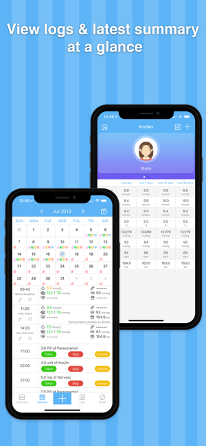 Blood Pressure & Glucose Pal(圖3)-速報App
