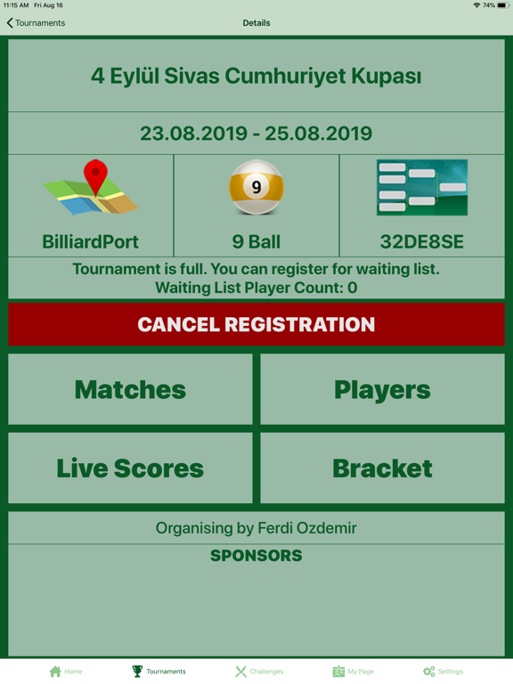 Screenshot #5 pour Billiardport
