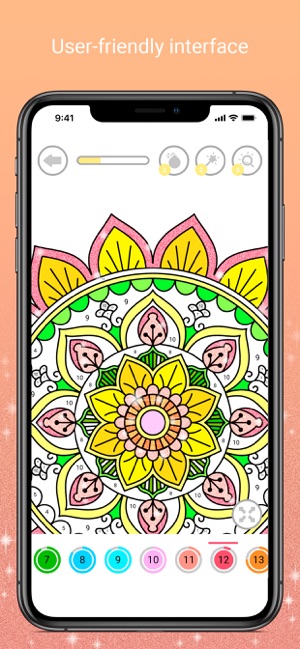 Mandala Color by Number(圖4)-速報App